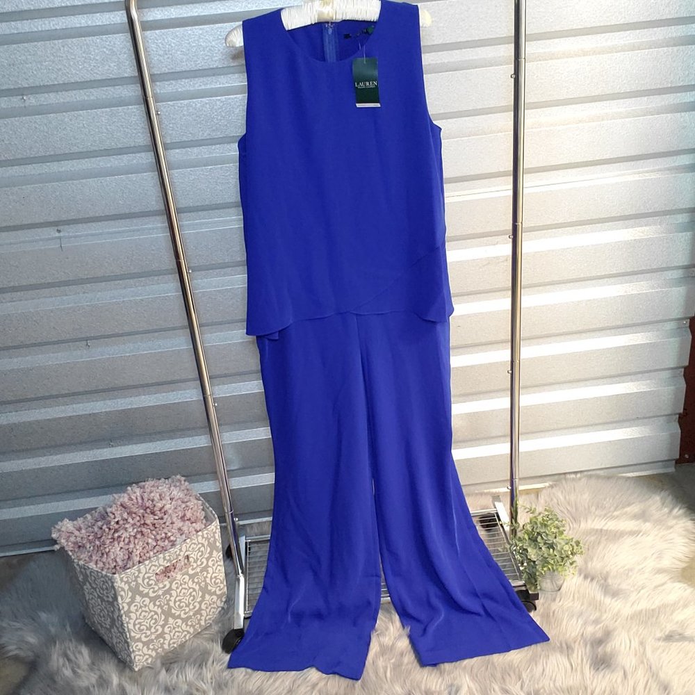 Ralph Lauren Royal Blue Jumpsuit